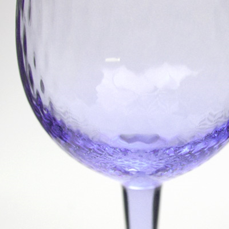 マイセン　波の戯れ　シャンパングラス　バイオレット　29171/AL