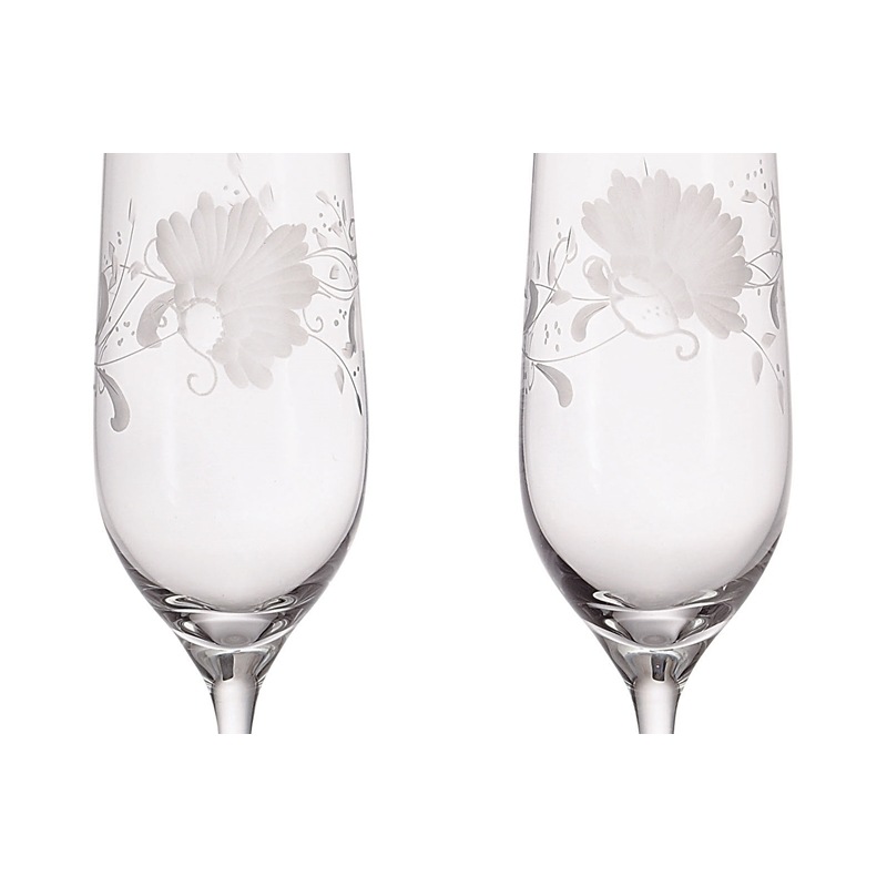 エルベクリスタル ジュリア ペアシャンパングラス JUL/2007/9/2P