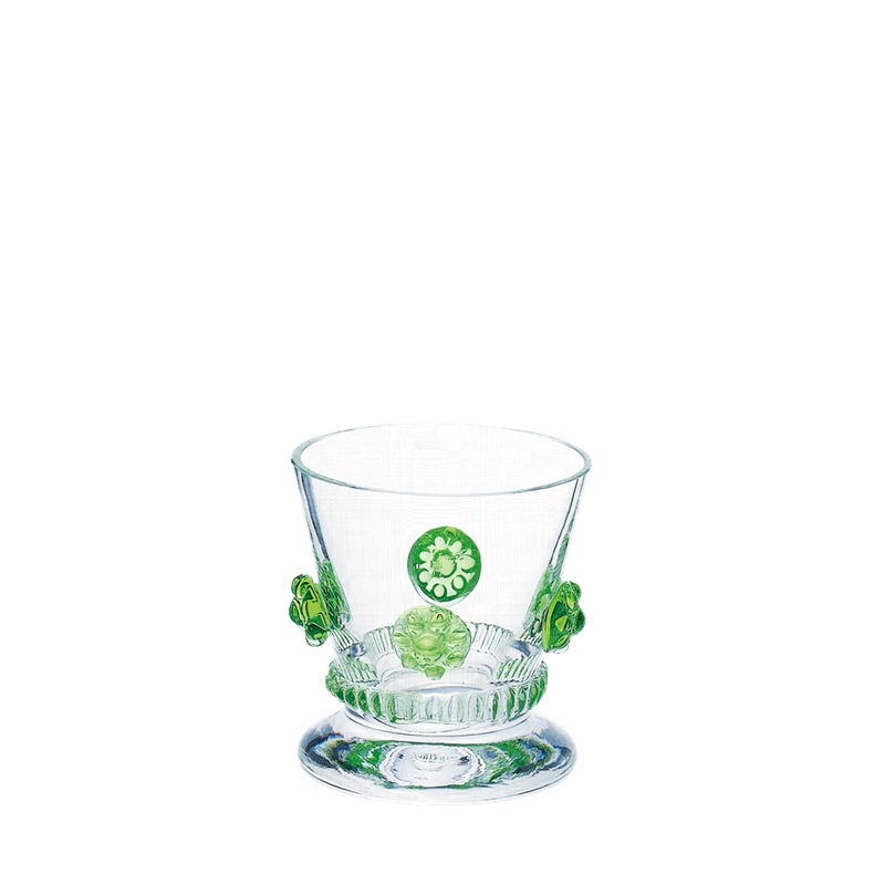 マイセン　バッカス ロゼット（ライトグリーン）　リキュールタンブラー　BAC/020510LG