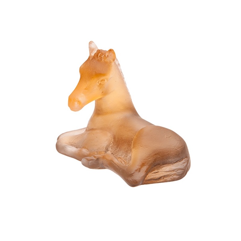 ドーム オーナメント ミニ仔馬（アンバー＆グレー） 05333-2/C