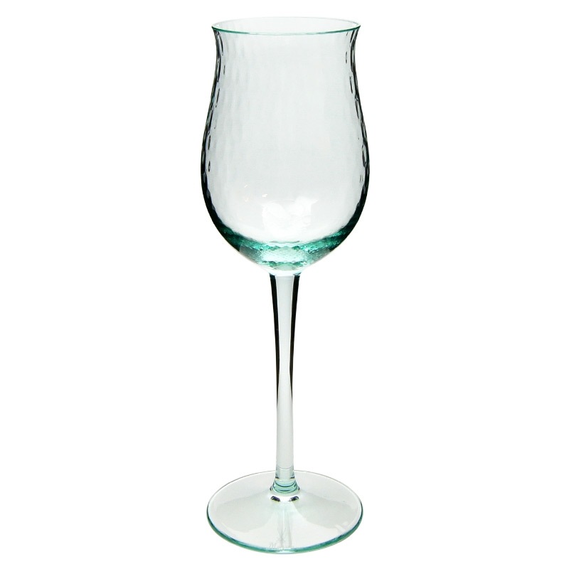 マイセン　波の戯れ　白ワイングラス　グリーン　29162/BE