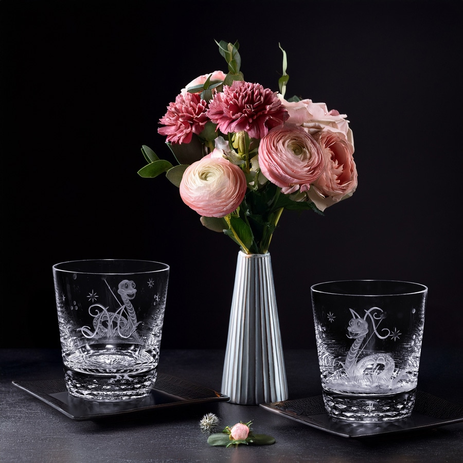 マイセンクリスタル 干支オールドファッション「巳（ヘビ）」 SNA/3263