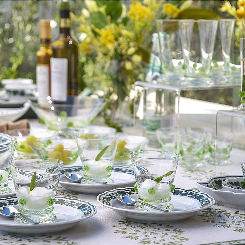 マイセン　バッカス ロゼット（ライトグリーン）　ゴブレット　BAC/021910LG