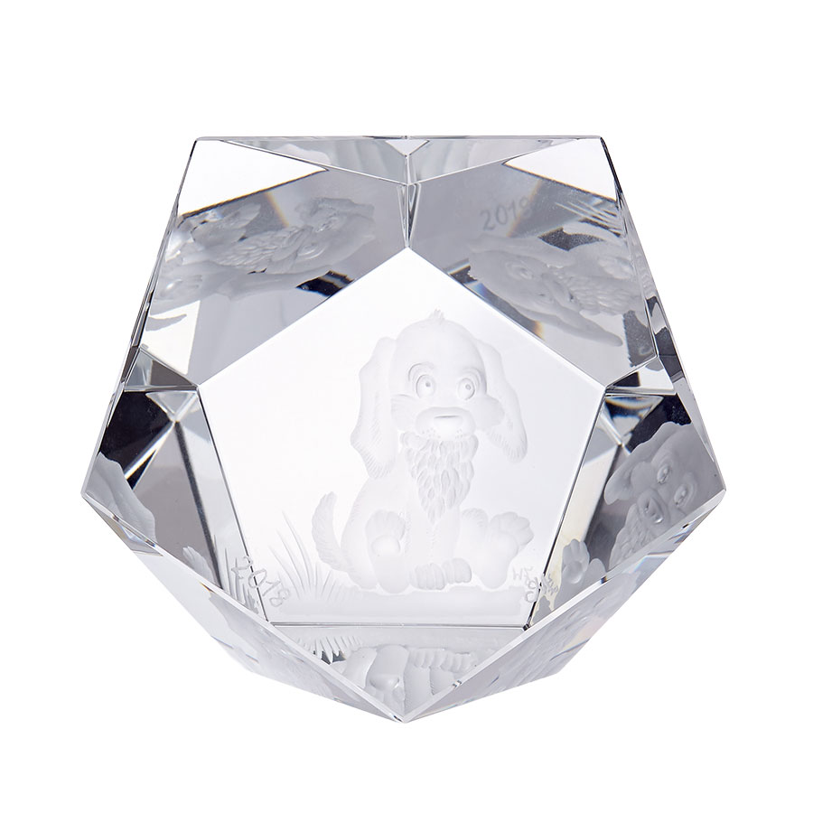 マイセンクリスタル　干支オーナメント「戌(イヌ)」　DOG/20165