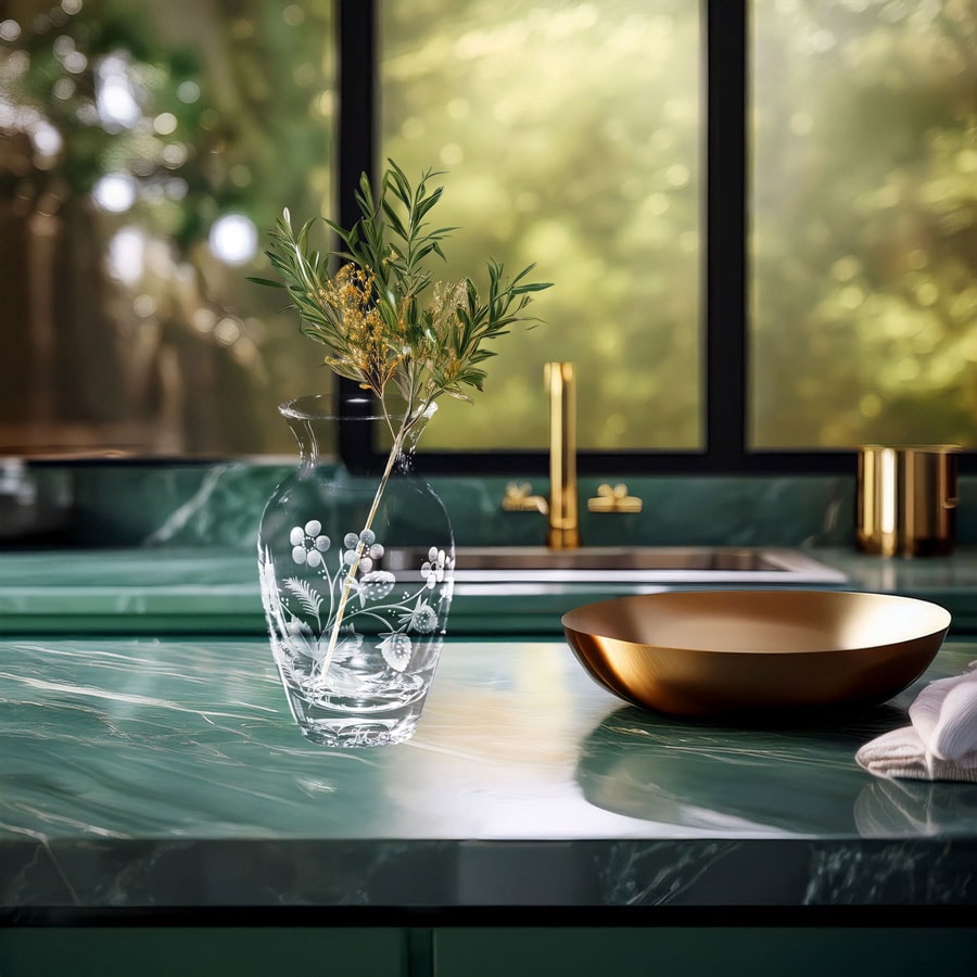 マイセンクリスタル 花瓶 「フラワー ストロベリー」 WAL/305067/12