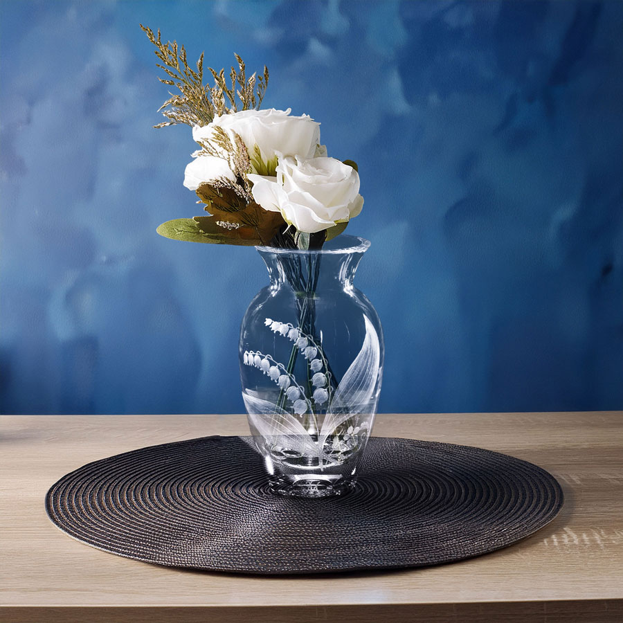 マイセンクリスタル 花瓶「フラワー スズラン」 MAI/305067/12