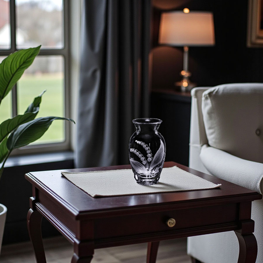 マイセンクリスタル 花瓶「フラワー スズラン」 MAI/305067/12