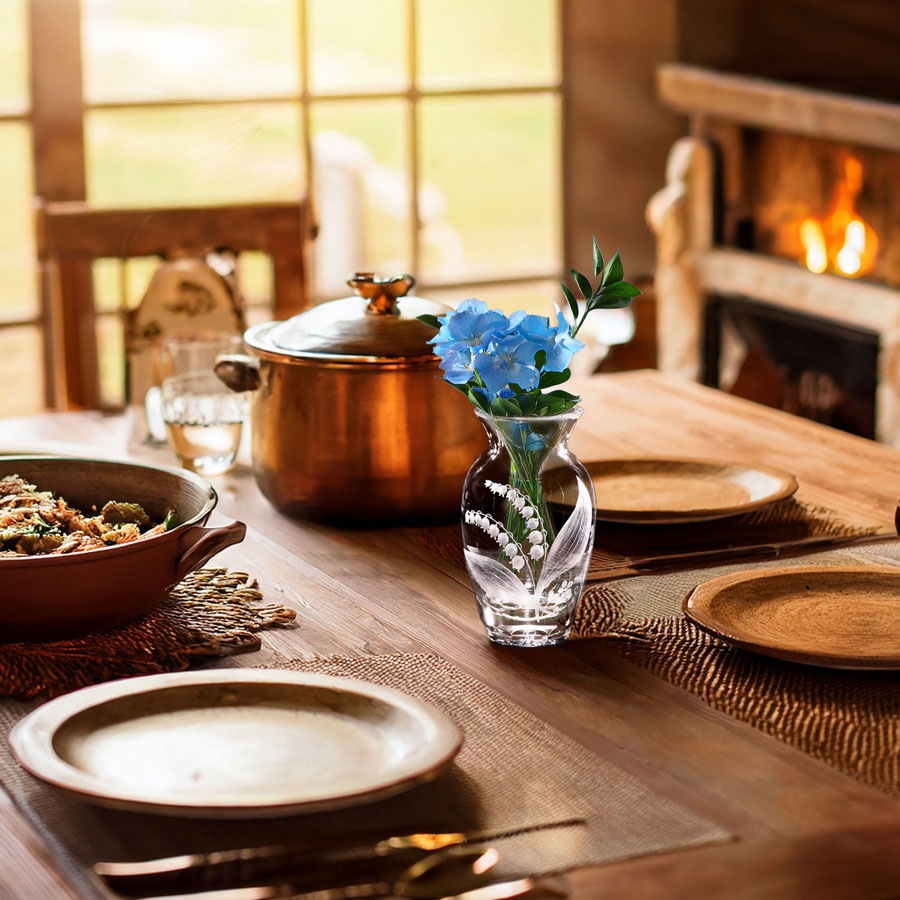 マイセンクリスタル 花瓶「フラワー スズラン」 MAI/305067/12
