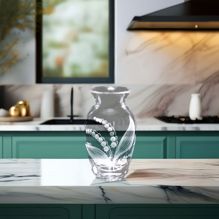 マイセンクリスタル 花瓶「フラワー スズラン」 MAI/305067/12