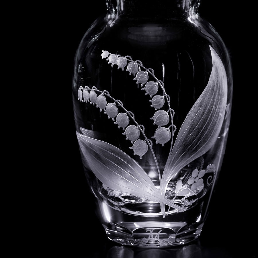 マイセンクリスタル 花瓶「フラワー スズラン」 MAI/305067/12