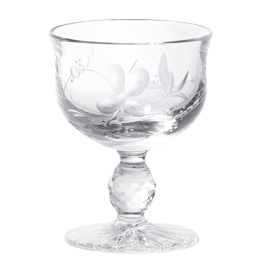 マイセンクリスタル 酒盃 「ハナミズキ」 CHA/LD/1525-2