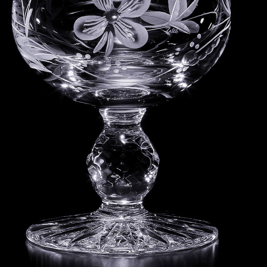 マイセンクリスタル 酒盃 「ハナミズキ」 CHA/LD/1525-2