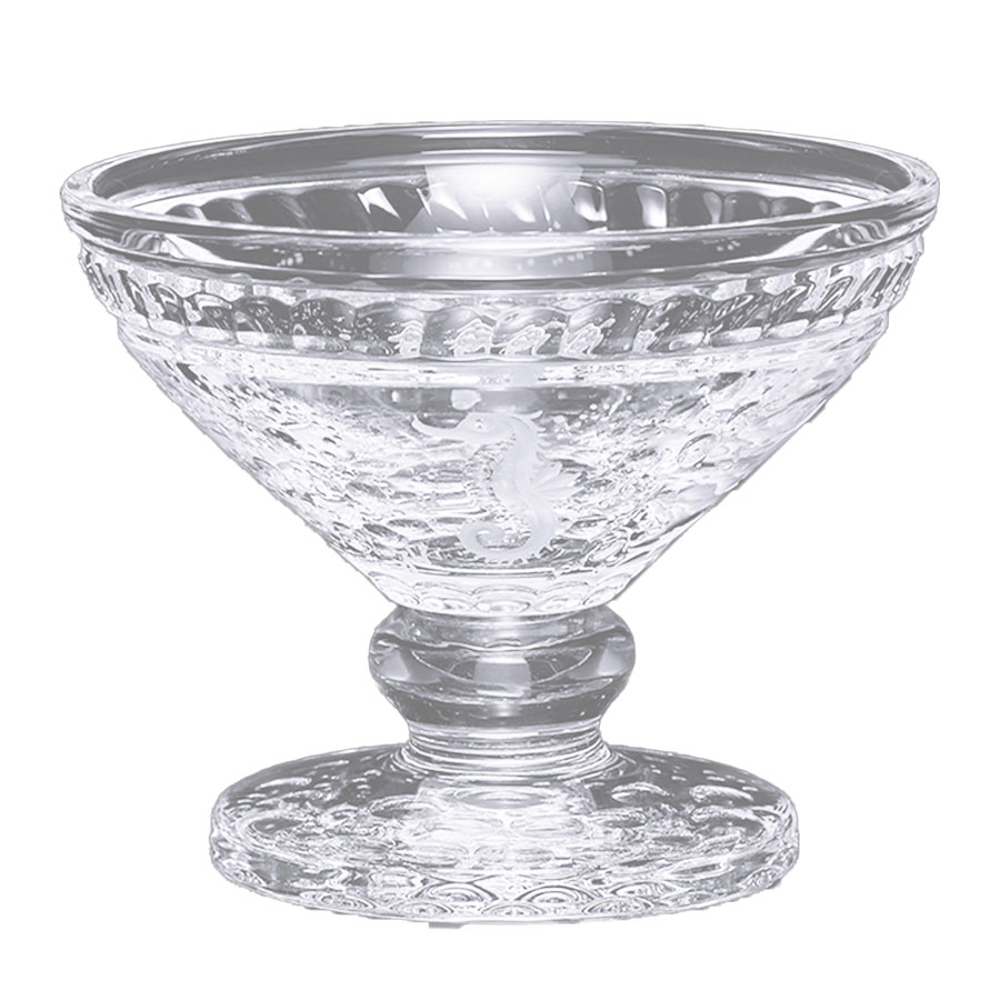 マイセンクリスタル 脚付きボウル 「海の世界」 MER2/EO314F/12-2