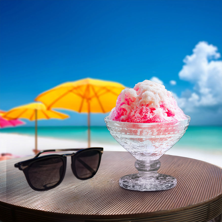 マイセンクリスタル 脚付きボウル 「海の世界」 MER2/EO314F/12-2