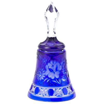 マイセンクリスタル　マイセンフラワー　色被せディナーベル　MFW/17037/13B