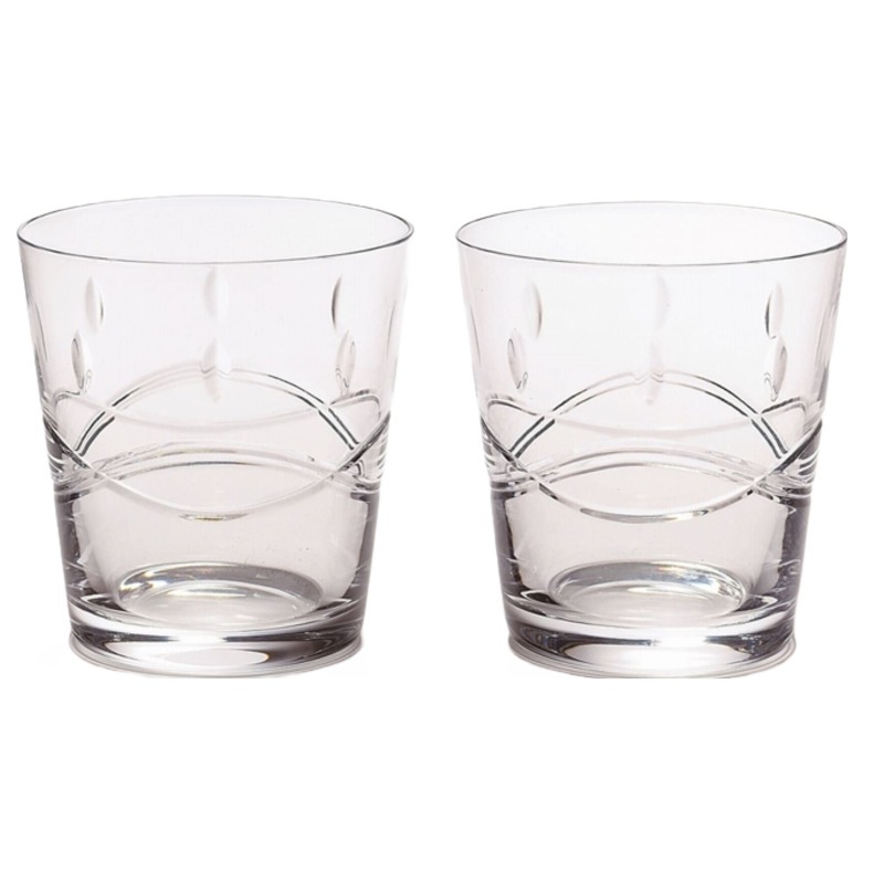 エルベクリスタル ウェーブ ペアオールドファッション 2SA24/15301/240/2P