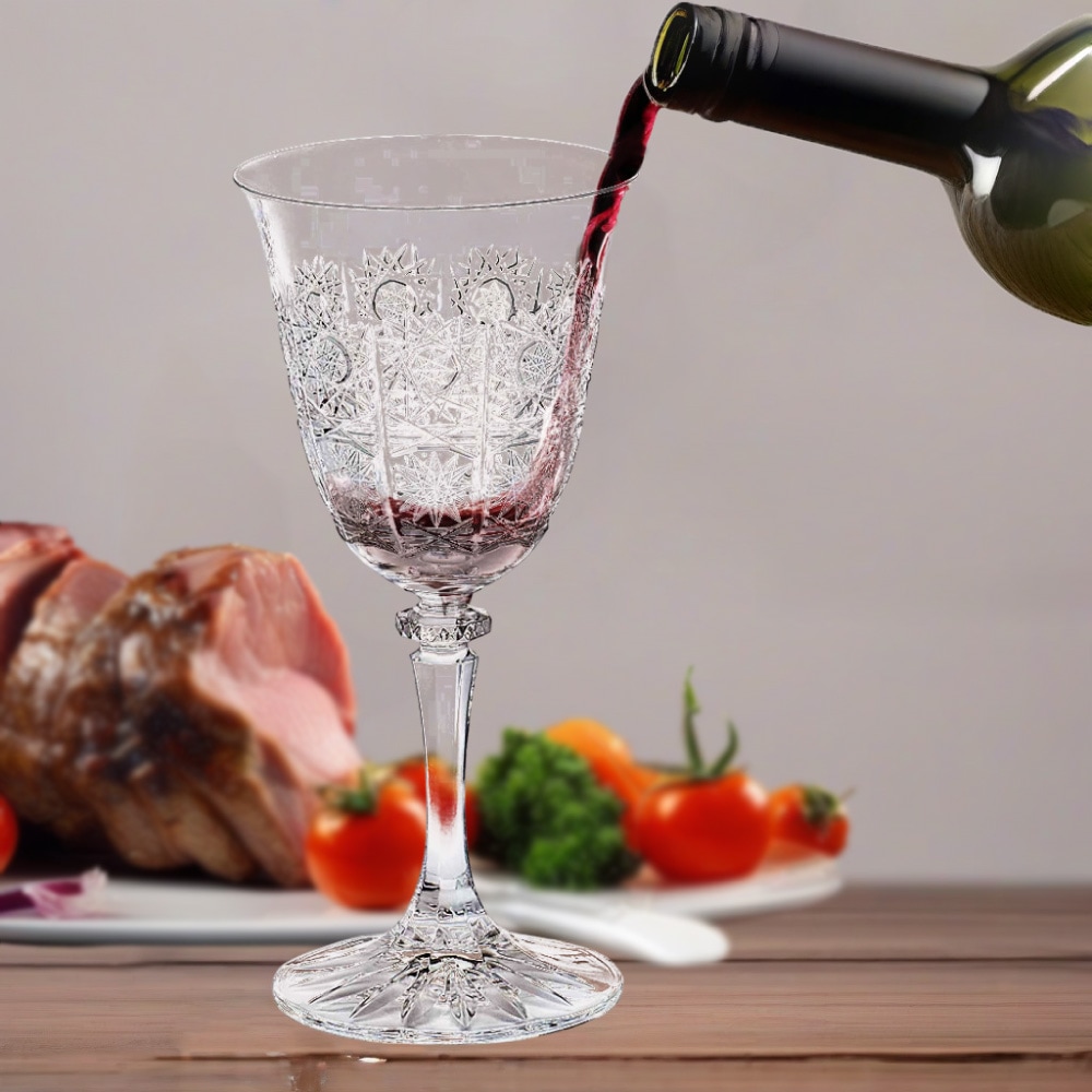 エルベクリスタル ボヘミアンクラシック ペアワイングラス 1SC33/57001/250/2P