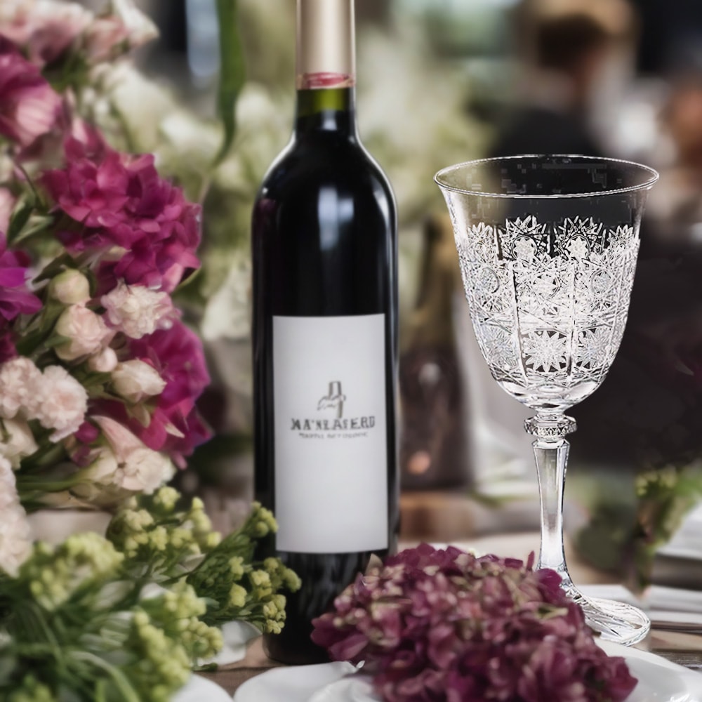 エルベクリスタル ボヘミアンクラシック ペアワイングラス 1SC33/57001/250/2P