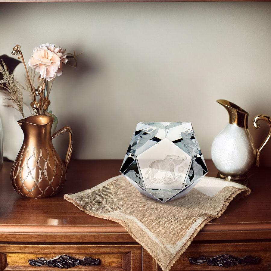 マイセンクリスタル 干支オーナメント「亥(イノシシ)」 WP/20167