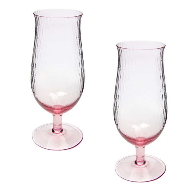 マイセン　波の戯れ　ペア　ビアグラス レッド　29176/RO/2P