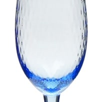マイセングラス 波の戯れ シャンパングラス ブルー 29171/AQ