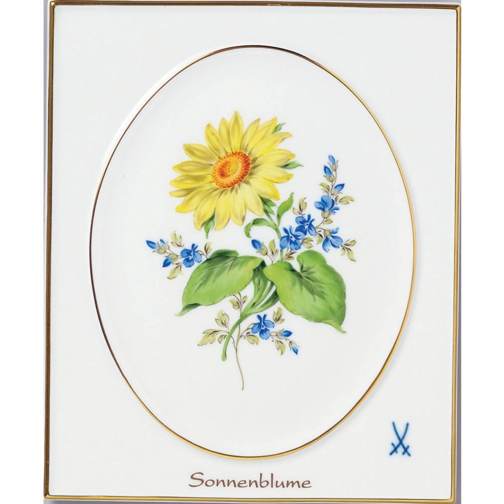 マイセン プラーク マンスリーフラワー ヒマワリ 53N32/04A030-8