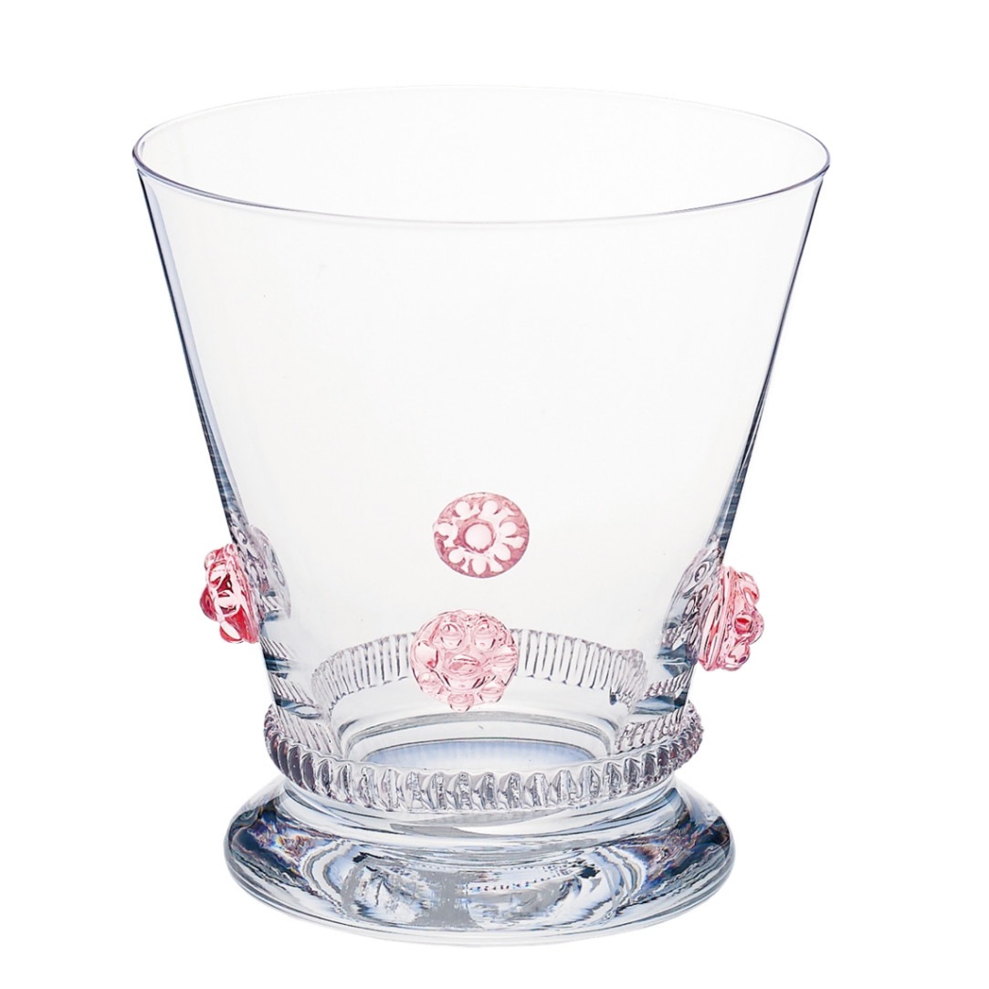 マイセングラス バッカス ロゼット（ピンク） ワインタンブラー（大