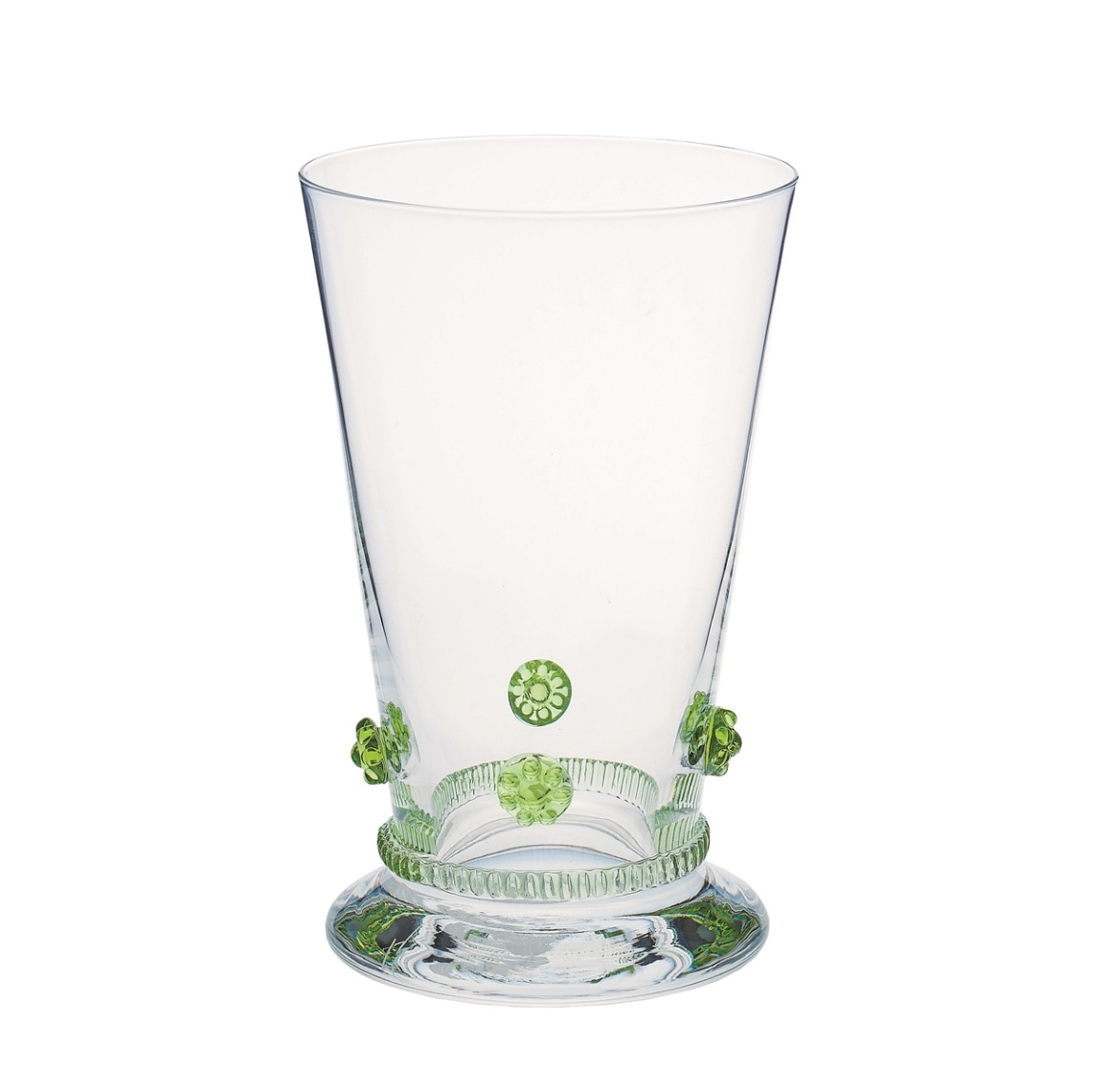 マイセングラス バッカス ロゼット（ライトグリーン） ボウル（大） マイセングラス バッカス ロゼット（ライトグリーン