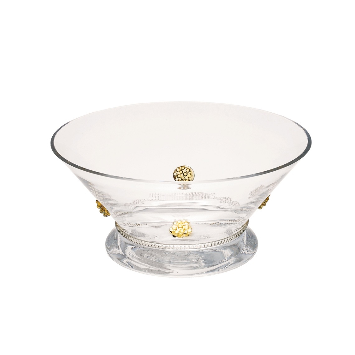 マイセングラス バッカス ロゼット（アンバー） ボウル（大） BAC