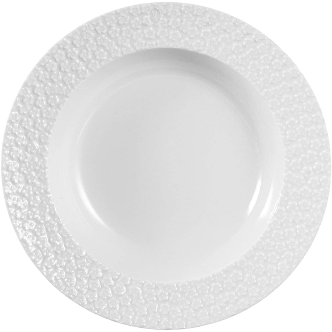 【未使用品】マイセン　白磁　19㎝　丸皿　プレート　4枚セット 未使用品】マイセン 白磁 19㎝ 丸皿 プレート 4枚セット 未使用品】