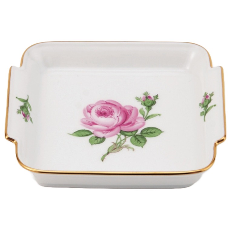 MEISSEN - マイセン小皿 マイセン マイセンのバラ（ピンク） 小皿11cm 53622/020110