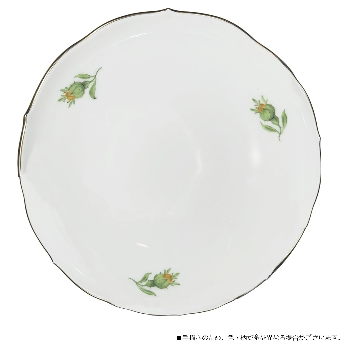 Meissen マイセン 手描き　黄色い薔薇box マイセン（Meissen） ベーシックフラワー（二つ花） 040110