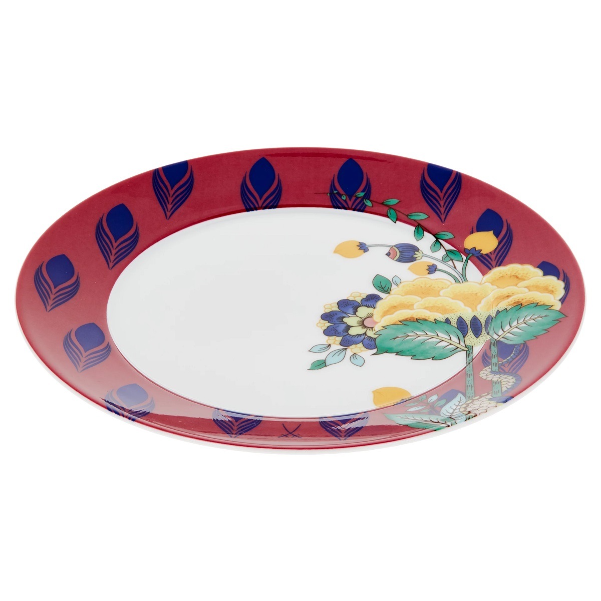 マイセン プレート 22cm コラージュ ミスティック・ガーデン 79A522