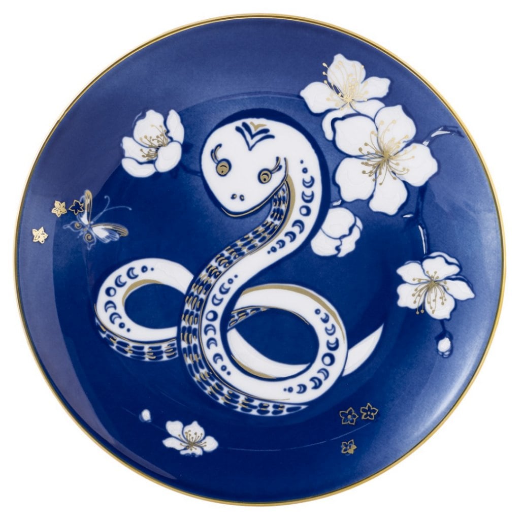 Meissen マイセン 干支シリーズ 未 マイセン MEISSEN 干支 巳 蛇 ヘビ 置物 未使用