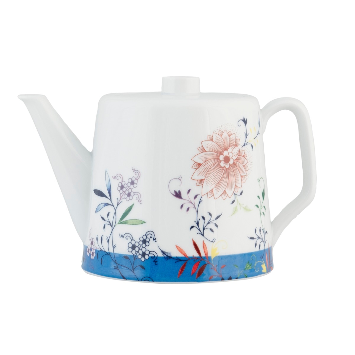 マイセン ブルーオニオン誕生285周年記念 ブルーミーライン ポット