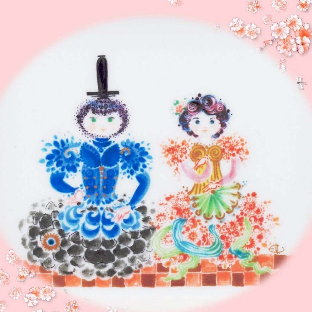 マイセン ディッシュ「雛人形」 53274/79A957 | Vide Poche