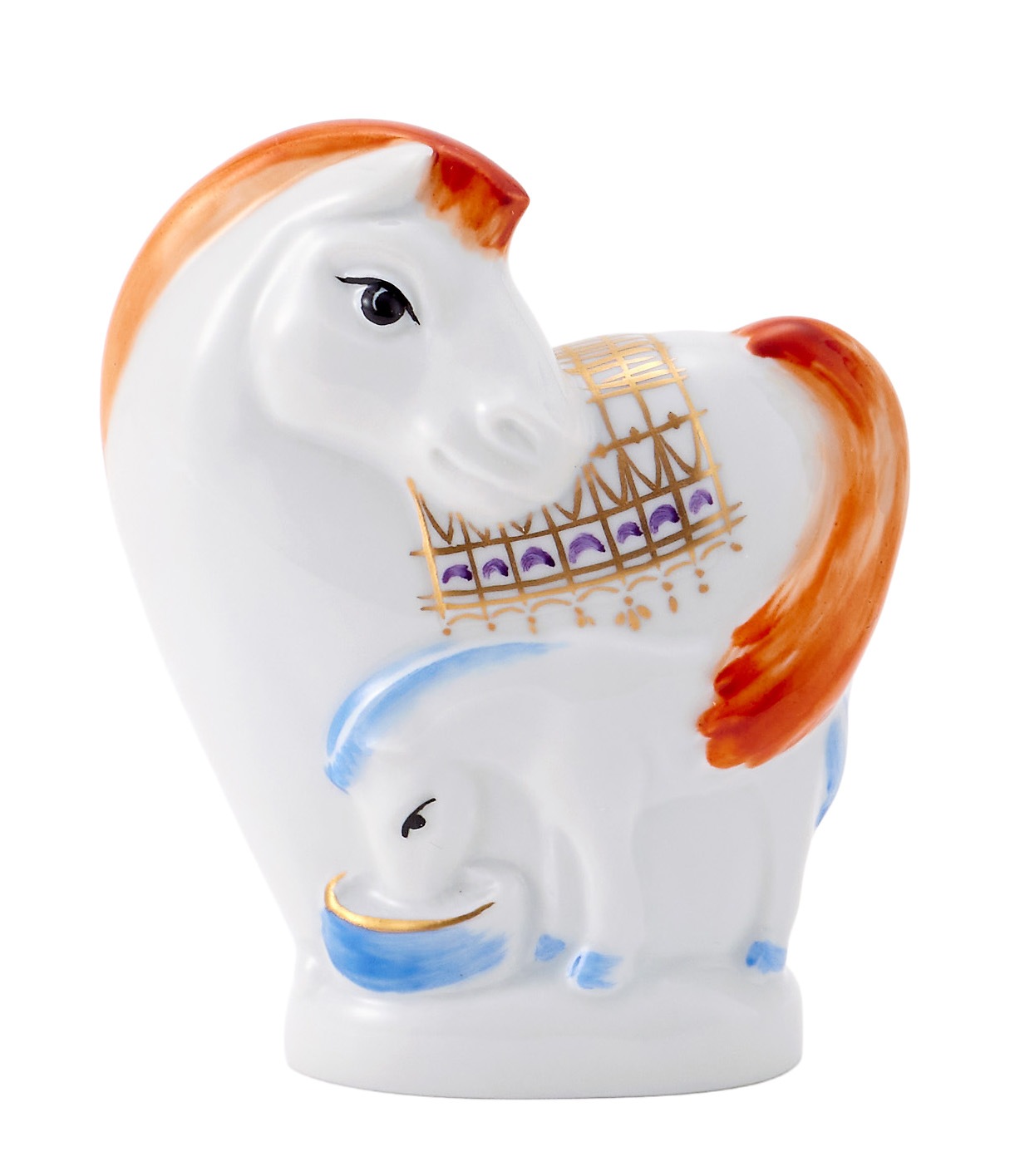 Meissen マイセン 干支シリーズ 午 うま マイセン ミニ干支人形 午 (ウマ/メス) 83650/900300 日本オリジナル