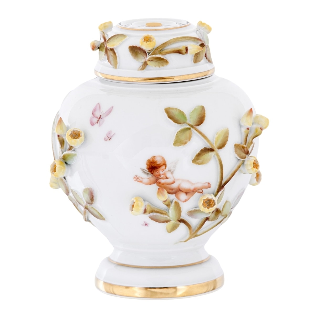 マイセンドイツの高級店で購入極美品ボンボニエール未使用蓋付小物入れ マイセンドイツの高級店で購入極美品ボンボニエール未使用蓋付