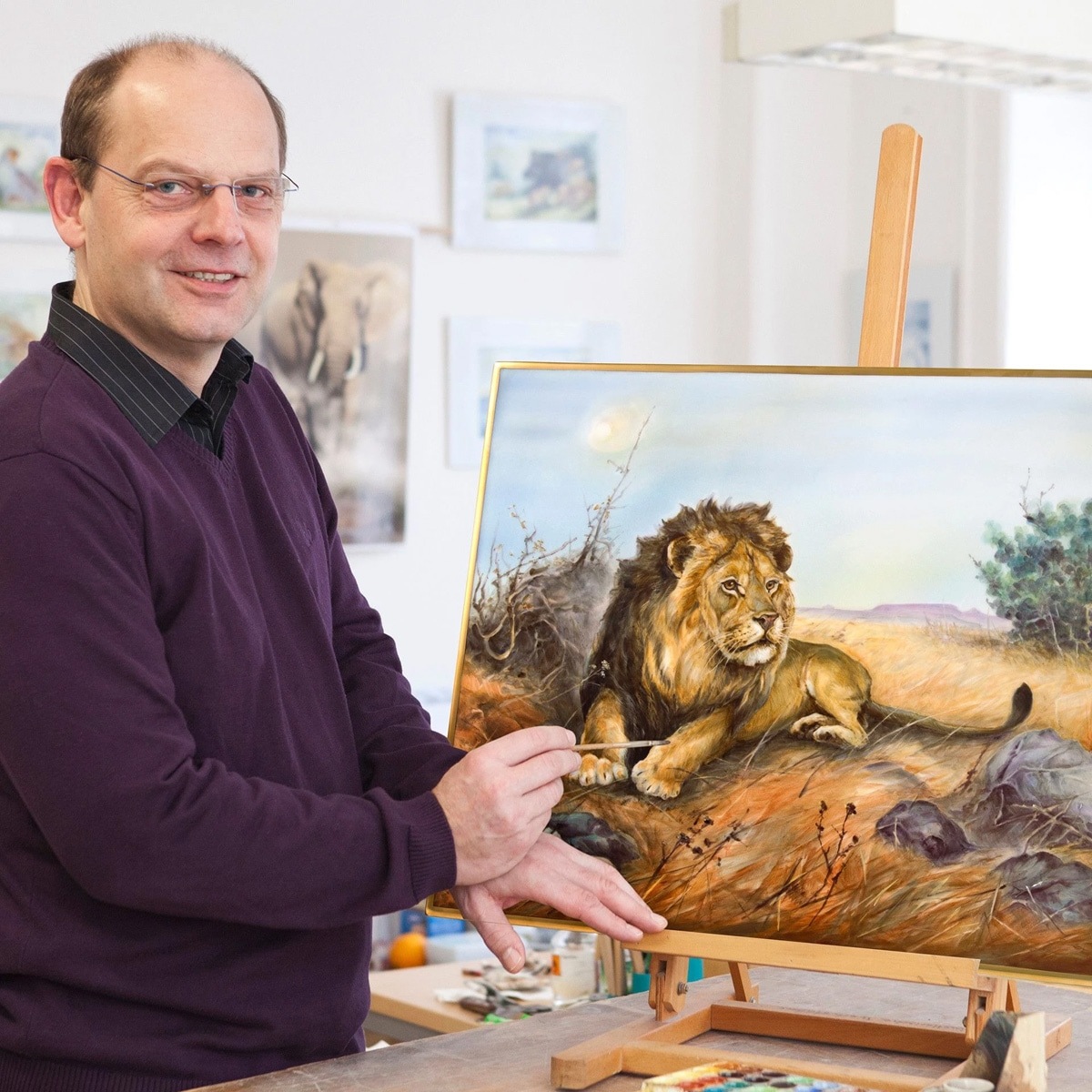 マイセン プラーク「ライオン」 9M233/936584 | 世界限定品等 | ドイツ