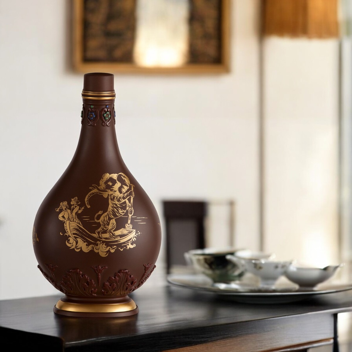 マイセン 花瓶「アラビアンナイト―船乗りシンドバッド」 68A125/85645