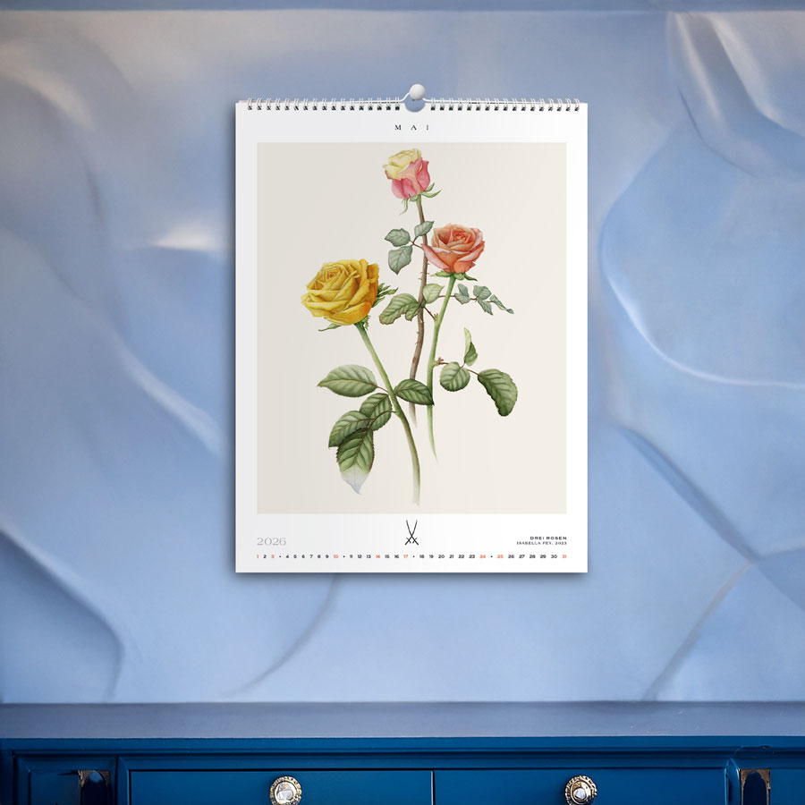 国立マイセン磁器製作所養成学校のカレンダー 2026年 CALENDER/2026