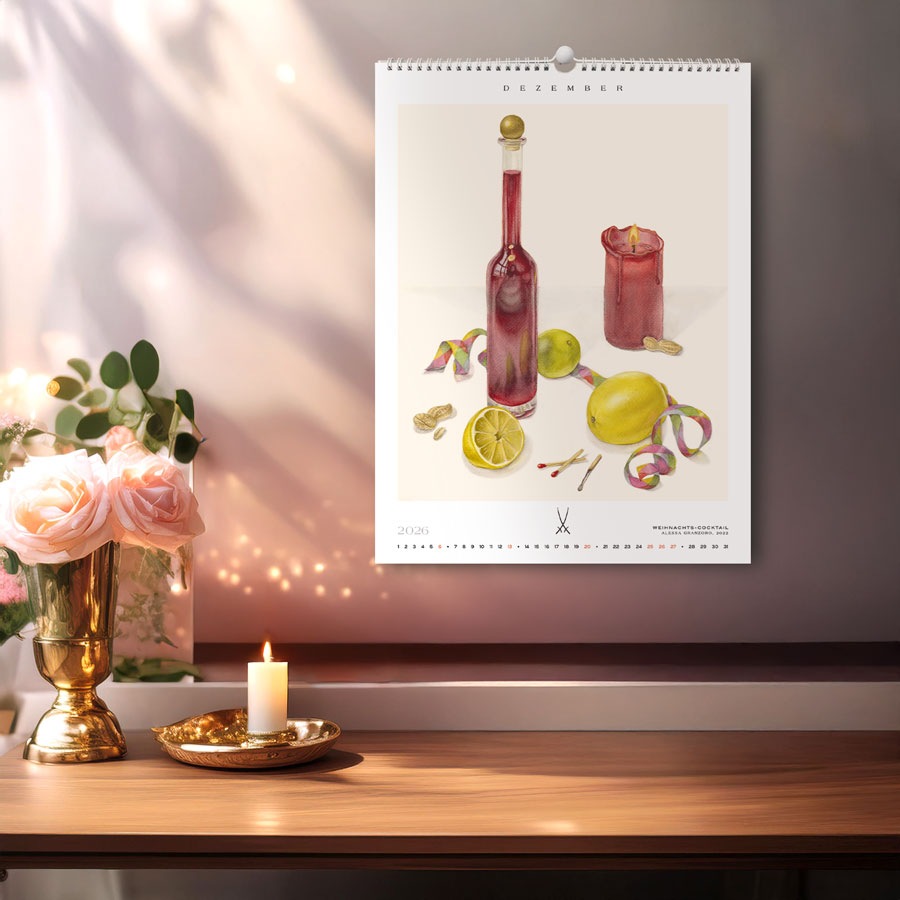 国立マイセン磁器製作所養成学校のカレンダー 2026年 CALENDER/2026