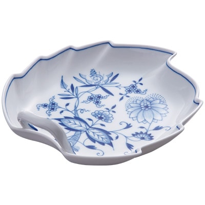 マイセン ブルーオニオンのお皿 割れあり マイセン ブルーオニオン リーフプレート 800101/00264 | ブルー
