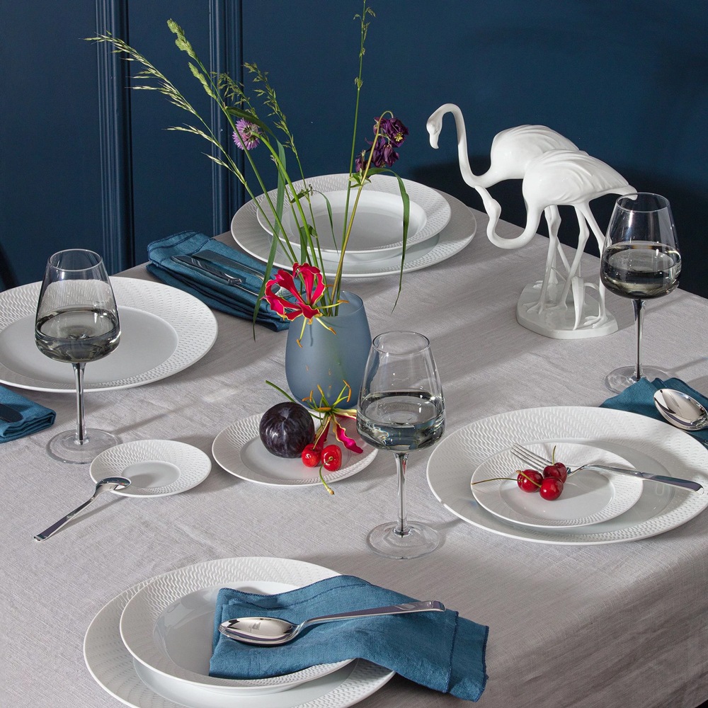 マイセン 波の戯れ ホワイト NO.41 プレート17cm 000000/29A01 | 波の