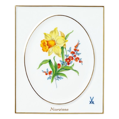 マイセン プラーク マンスリーフラワー 水仙 53N32/04A030-1