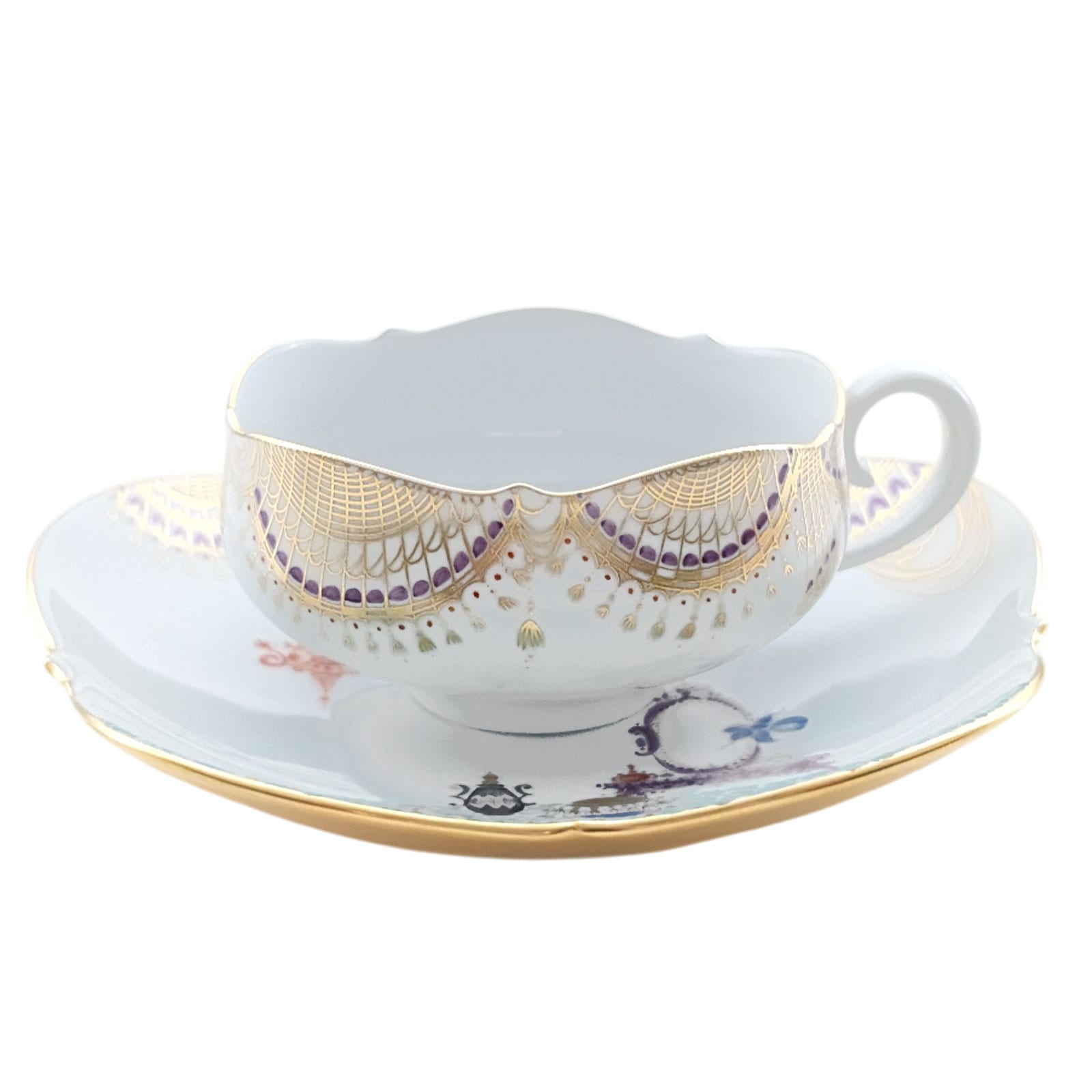 マイセン　陶板　アラビアンナイトより「エレファント」 マイセン陶板アラビアンナイトより「エレファント」