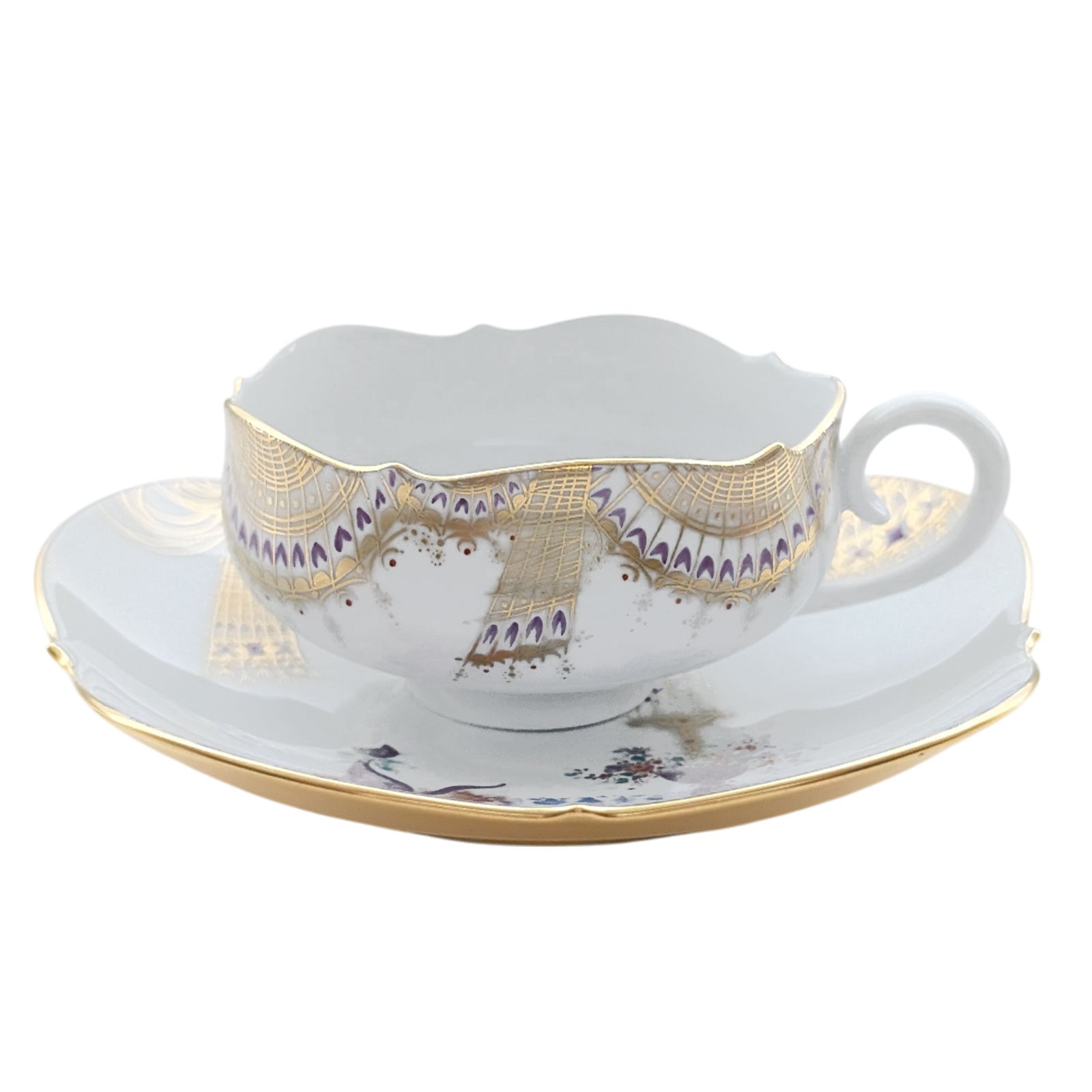 マイセン アラビアンナイト カップ &ソーサー 1級品 Meien 最高傑作 Grosser Ausschnitt & Heinz Werner