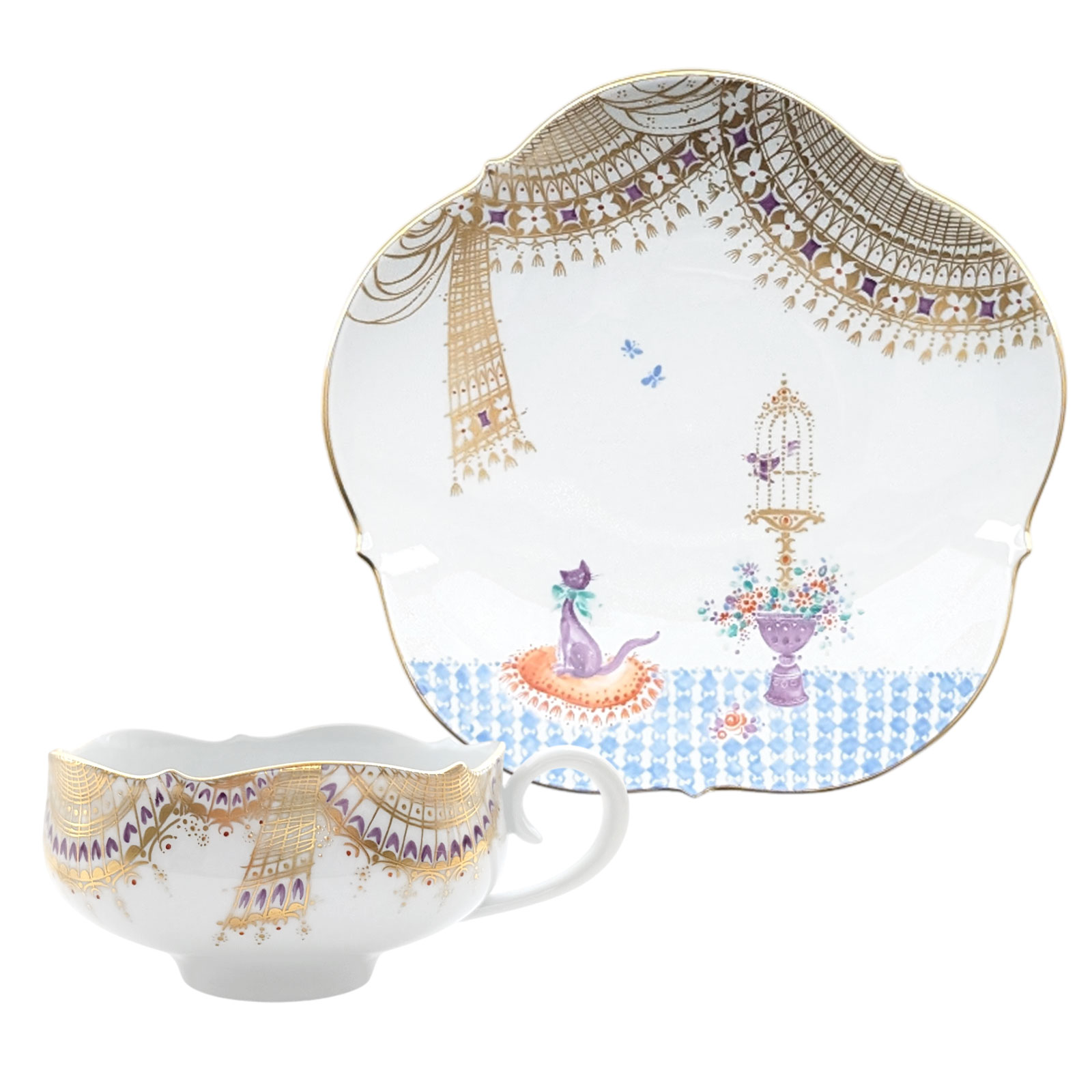 マイセン　陶板　アラビアンナイトより「エレファント」 マイセン 陶板 アラビアンナイトより「エレファント」 マイセン 陶板