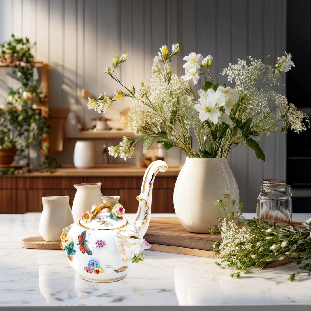 ●1円 マイセン 花 鳥 白磁 カップ 食器 小物 HE933 マイセン 白磁 カップの通販