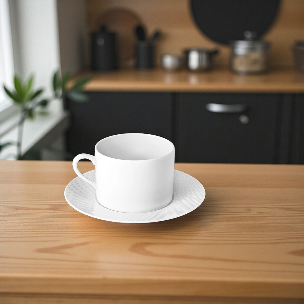 マイセン 波の戯れ ホワイト NO.41 カプチーノ カップ＆ソーサー